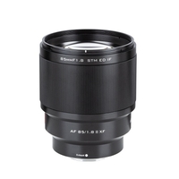 Viltrox AF 85/1.8 II XF Auto Focus Prime Lens F1.8 Large Aperture Camera Lens Kompatibel mit FUJIFILM X-Mount Kameras X-A1/2/3/5/7/10/20 X-E1/2/2S/3 X -H1 X-M1 X-Pro1/2/3 X-T1/2/3/4/10/20/30/100/200