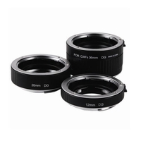 Viltrox DG-G Autofokus AF TTL Verlängerungsrohr Ring 12 mm 20 mm 36 mm Set Metallfassung mit Abdeckungen für Canon EF EF-S 35mm Objektiv DSLR-Kamera
