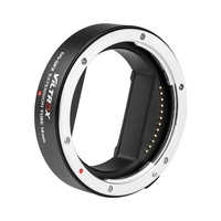 Viltrox DG-GFX 18-mm-Adapterring für automatische elektronische Makro-Verlängerungsrohre TTL-Autofokus AF AE-Modus für GFX-Objektive für Fuji Fujifilm G-Mount-Mittelformatobjektive für Fuji Fujifilm G-Mount-GFX-Mittelformatkameras