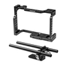 VILTROX VX-11 Aluminium-Legierung Video Cage Kit Stabilisator Film-Film-Herstellungssystem w / 15mm Schienen-Rod + Top-Griff für Panasonic GH4 für Sony A7S / A7 / A7R / A7RII / A7SII ILDC Mirrorless Camcorder