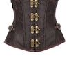 Vintage Frauen Korsett Steampunk Overbust Taille Trainer Cincher Stahl Boned Body Shaper Gürtel Bustiers Shapewear