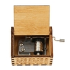 Vintage Holz Thema Song Music Box Hand betrieben geschnitzte Gravur Musik Fall kreative Kinder Spielzeug Festival präsentiert Geburtstagsgeschenke für Kinder