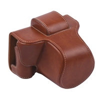 Vintage PU Leder Kamera Fall Schutz Kamera Tasche mit Strap Ersatz für Fujifilm XT200