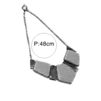 Vintage Retro Anhänger dicken Kragen Halsband Choker Bib Kette Schmuck Modeaccessoire für Party Hochzeit Braut Frauen Lady Mädchen