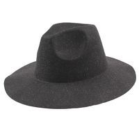 Vintage Unisex Frauen Herren Wolle Filz Hut Wide Brim Faltbare Sun Beach Cap Sombreros Fedora Trilby Hat