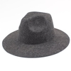 Vintage Unisex Frauen Herren Wolle Filz Hut Wide Brim Faltbare Sun Beach Cap Sombreros Fedora Trilby Hat