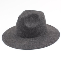 Vintage Unisex Frauen Herren Wolle Filz Hut Wide Brim Faltbare Sun Beach Cap Sombreros Fedora Trilby Hat