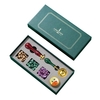 Vintage Wachssiegelset Siegelwachsperlen Wachssiegelstempel Wachsschmelzlöffel Kerze mit exquisiter Verpackung für Umschläge Briefkarten Hochzeitseinladungen Geschenkverpackung Versiegelung und Dekoration