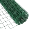 Vinylbeschichteter Gartenzaun Hardware Tuch Geflügelzaun Verzinkte Rollen Gartengehege Zaun Drahtzaun Rolle 118 * 20 Zoll für Balkon Hofgarten