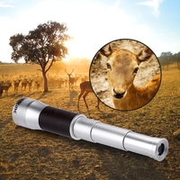 Visionking 20x60 Handheld Zoomable Monocular Faltbare Pocket Monocularteleskop Reise Scopes mit Tragetasche