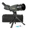 Visionking 30-90x100 abgewinkeltes Spektiv BaK4 Wasserdicht Fogproof Höhenverstellbar tragbare Reise-Bereich Monocular-Teleskop mit Stativ-Tragetasche für Vogelbeobachtung Camping