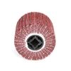 Vlies-Polierscheibe Edelstahl-Drahtziehscheibe Glasfaserscheibe des tragbaren Motors Polierscheibe Poliermaschine / Polierer / Schleifer Rot 320 120mm * 100mm