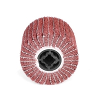 Vlies-Polierscheibe Edelstahl-Drahtziehscheibe Glasfaserscheibe des tragbaren Motors Polierscheibe Poliermaschine / Polierer / Schleifer Rot 320 120mm * 100mm