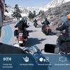 VNETPHONE V6-1200 Motorradhelm BT Intercom Kopfhörer Echtzeit BT Intercom CSR Chip IP65 Wasserdicht Level Schwarz 2ST