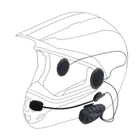 VNETPHONE V8 SV Motorrad Helm BT Intercom Kopfhörer Full Duplex Intercom NFC Schnelle Paarung FM Funktion Breite Kompatibilität