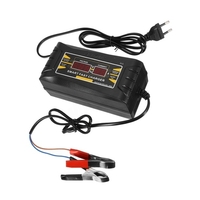 Volles automatisches Autobatterie-Ladegerät 110V / 220V zu 12V 6A 10ASmart schnelle Energie,  die für nassen trockenen Blei-Säure-Digital LCD-Anzeige EU-Stecker auflädt