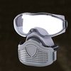 Vollmaske Anti-Staub-Maske Brille Set Farbsprühen Dekoration Atemschutzmaske Werkzeuge Chemische Pestizide Sicherheit Schutz Filter-Tool