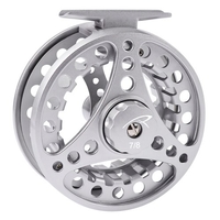 Vollmetall-Fliegenfischerrolle Aluminiumlegierung Körperrolle mit CNC-gefräster 3/4 5/6 7/8 Angelfliegenrolle