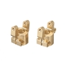 Vorderachs-Lenkbecher Messing Ersatz für Axial scxii 90046 90047 RC Car 2PCS