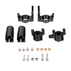 Vordere Achsschenkel aus Metall C Nabenträger Hinterachsverriegelungssatz für axiale SCX10 II 90046 90047 RC-Autoteile