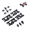 Vordere hintere Aluminiumlegierung Aufhängungsarme Lenknaben-Kit Für WLtoys XKS 144001 RC Rennwagen