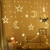 Vorhang Lampe Weihnachten Mond Sterne Vorhang Lichter dekorative Lichter 220V Licht Dekoration