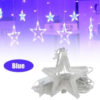 Vorhang Lampe Weihnachtsstern Vorhang Lichter dekorative Lichter 220V Licht Dekoration