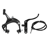 Vorne / Hinten Fixie Bike Brake Kit Rennrad Cruiser Bremssatz Bremssattel Bremssatz Seitenzugbremse
