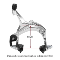 Vorne / Hinten Fixie Bike Brake Kit Rennrad Cruiser Bremssatz Bremssattel Bremssatz Seitenzugbremse