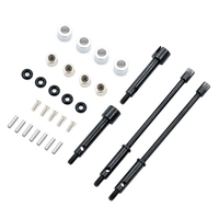 Vorne Hinten Joint Antriebswelle Upgrade Teile Kompatibel mit 1/24 Axial SCX24 90081 AXI00005 C10 AXI00006 AXI00002 RC Auto