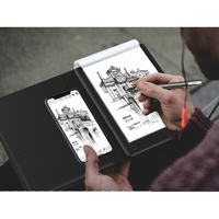 VSON WP9623 Smart Writing Pad Notebook mit 8192-Level-Druckempfindlichkeit Kugelschreiber 150 Seiten Offline-Speicherung Schutzhülle