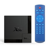 X96 Mate Android 10.0 Smart-TV-Box Allwinner H616 Quad-Core-UHD-4K-Mediaplayer HDR H.265 VP9 4 GB / 64 GB