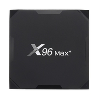 X96 Max Plus TV-Box S905X3 Quad-Core 64-Bit-Chipsatz CPU Cortex-A55 Android 9.0 TV-Set-Top-Box 8K 4K Media Player 2.4G WiFi