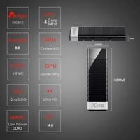 X96S TV-Box S905Y2 Quad-Core 64-Bit-Chipsatz Cortex A53 DDR3 Android 9.0 TV-Set-Top-Box 4K HDR WiFi Media Player Unterstützung BT