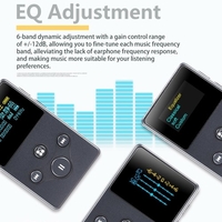 xDuoo X2S HiFi-Musikplayer Verlustfreier High-Fidelity-Audioplayer DSD FLAC APE WMA WAV AAC MP3-Player TF-Kartenlesung Bis zu 128 GB