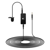 XFAN AIR Omnidirektionales Lavalier-Mikrofon Aufsteckbare Kabelkondensator-Mikrofonkabellänge 6 m