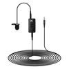 XFAN PRO Omnidirektionales Lavalier-Mikrofon Aufsteckbares Kabelkondensatormikrofon