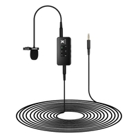 XFAN PRO Omnidirektionales Lavalier-Mikrofon Aufsteckbares Kabelkondensatormikrofon