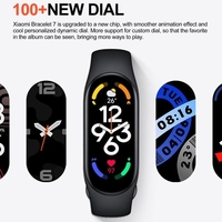 Xiao mi mi Band 7 Smart Band Sport Armband Fitness Tracker Herz Rate Blut Sauerstoff Schlaf Überwachung 1.62 ``AMOLED Bildschirm BT5.2 Smart Armband 5ATM Wasserdicht