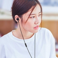 Xiao-mi Typ-C-Kabelkolben-Kopfhörer HSEJ04WM Stereo-Sport-Headset Ohrstöpsel Line Control Gaming-Ohrhörer