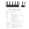 Xiaomi AIoT AX3600 Router Wifi6 Gigabit 2976 MB Dual-Band-WLAN-Router WLAN-Signalverstärker mit 6 High-Gain-Antennen