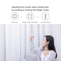 Xiaomi Aqara B1 Smart Vorhang Motor APP Fernbedienung Drahtlose Timing Motor Elektrische Vorhang Motor Eingebaute Batterie Für Smart Home Vorhang Control 100-240 V ZNCLDJ12LM