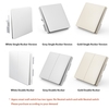Xiaomi Aqara QBKG04LM Smart Wall Switch Intelligente Wi-Fi-Steuerung Beleuchtung von überall zu Hause Intelligente Wand-Touch-APP Fernbedienung für das Heimgerät Sprachsteuerung Haushalt Kein Hub erforderlich ZigBee-Version