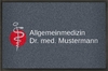 Fußmatte Allgemeinmedizin zum Gestalten