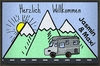 Fußmatte „Camping“ personalisierbar