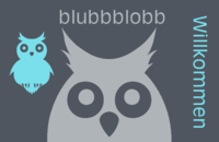 Fußmatte Eulen blubbblobb zum Selbstgestalten