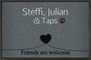 Fußmatte „Friends are welcome“ selbst gestalten