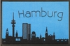 Fußmatte Hamburg zum selbst Beschriften