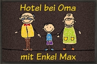 Fußmatte »Hotel Granny« mit eigenem Text