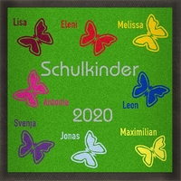Fußmatte Kita Abschied gestalten